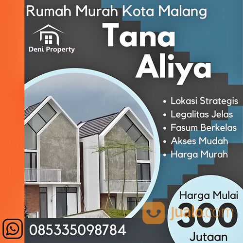 Rumah murah desain Villa Modern dekat Kampus UMM Malang