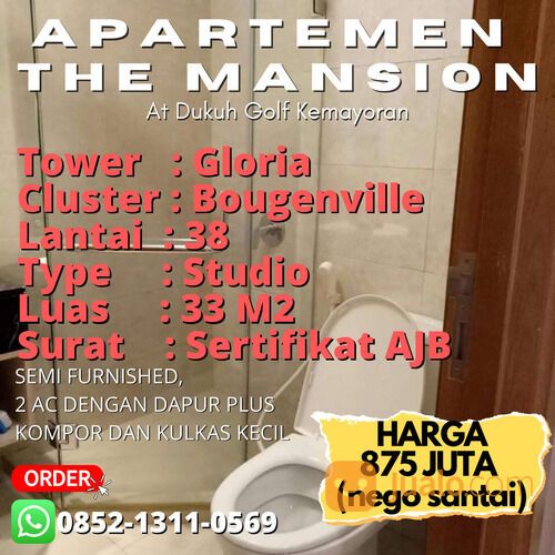 Apartemen The Mansion Kemayoran Tower Gloria