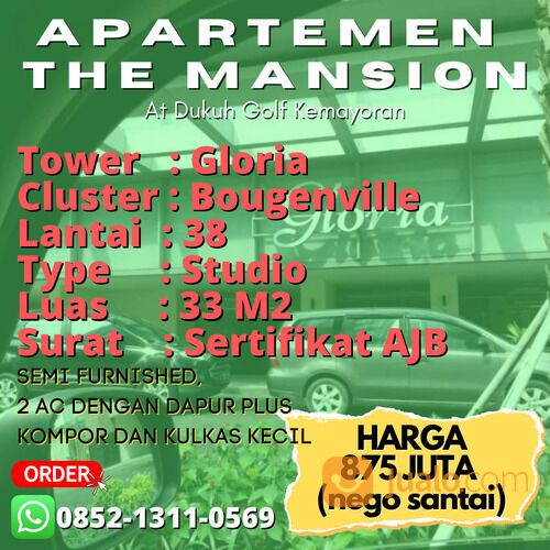 Apartemen The Mansion Kemayoran Tower Gloria