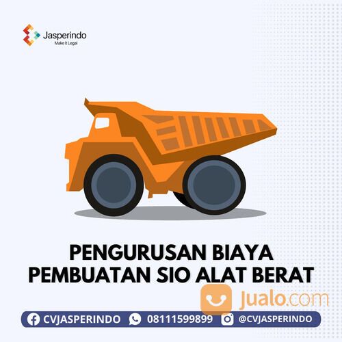 BIAYA PEMBUATAN SIO ALAT BERAT