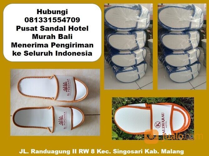 Supplier Sandal Hotel Grosir Bali
