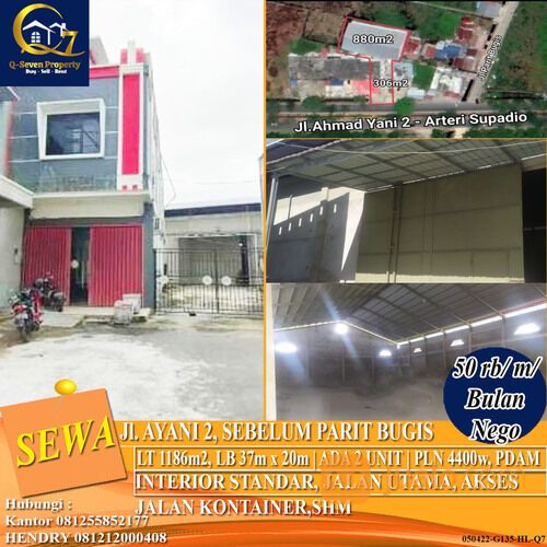 Gudang Luas Ayani 2, Pontianak, Kalimantan Barat