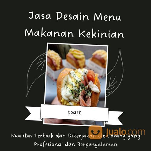 JASA DESAIN MENU MAKANAN KEKINIAN