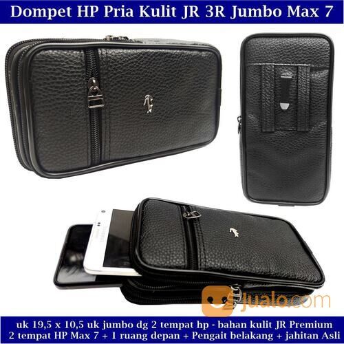 Dompet Kulit Hp Pria Pinggang Resleting 3 JR Max