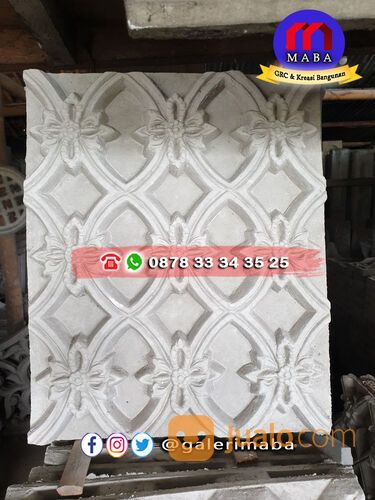 Ornamen Dinding Rumah Minimalis Motif Bunga