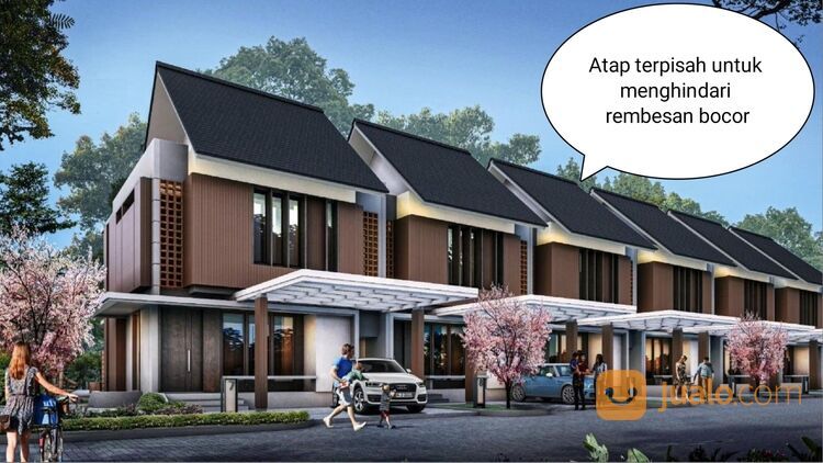 Rumah 2 Lantai Design Khas Jepang Hanya 10 Menit ke AEON MALL BSD, Pintu Tol, dan Stasiun