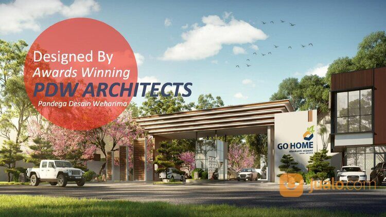 Rumah 2 Lantai Design Khas Jepang Hanya 10 Menit ke AEON MALL BSD, Pintu Tol, dan Stasiun