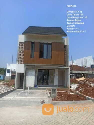 Rumah 2 Lantai Gaya Jepang Hanya 10 Menit ke AEON MALL BSD dan Pintu Tol