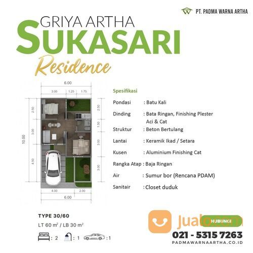 Griya Artha Sukasari Residence Sepatan