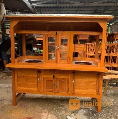 Gerobak mie ayam bakso 2 tungku