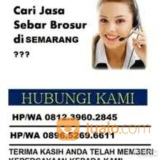 Jasa sebar brosur / flayer kota semarang dan luar kota