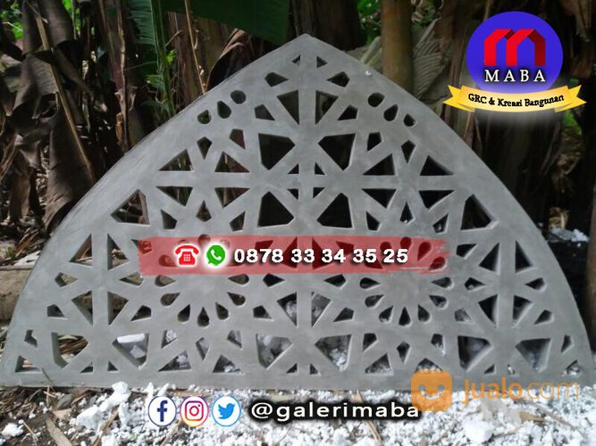 Aksesoris GRC Krawangan Masjid Modern