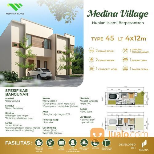 Rumah Islami Medina Village nuansa Asri dan Aman di Maros