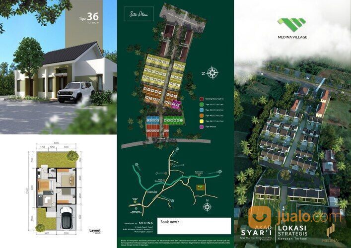 Rumah Islami Medina Village nuansa Asri dan Aman di Maros