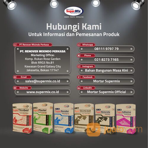 Distributor Mortar Acian Bata Ringan Paling Besar di Depok