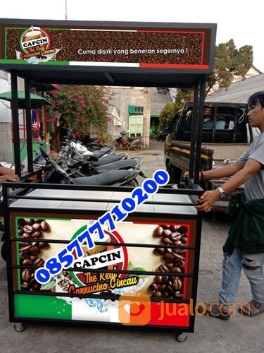 Paketan Gerobak Lengkap Es Cappucino Cincau