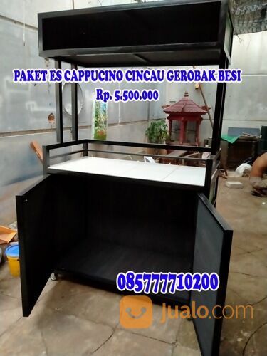 Paketan Gerobak Lengkap Es Cappucino Cincau