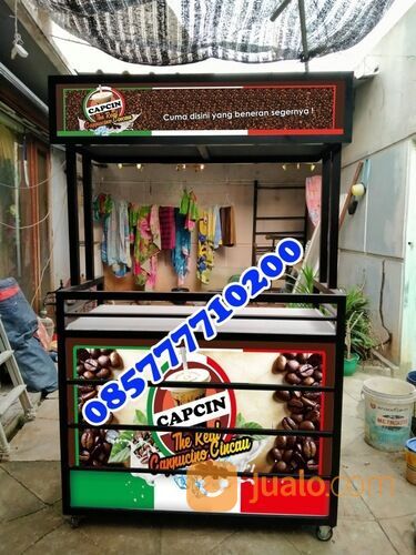 Paketan Gerobak Lengkap Es Cappucino Cincau