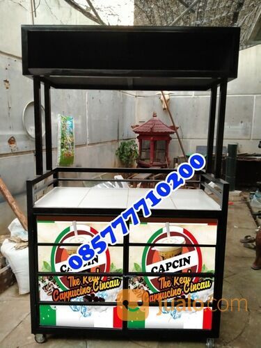 Paketan Gerobak Lengkap Es Cappucino Cincau