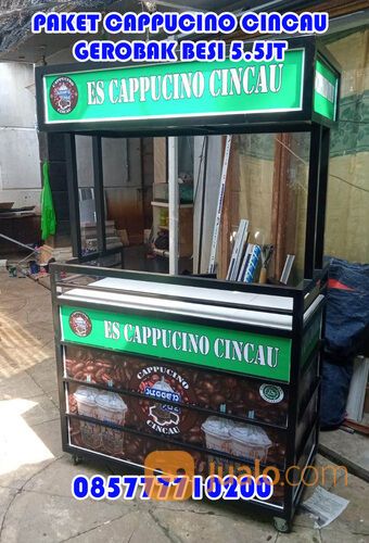Paketan Gerobak Lengkap Es Cappucino Cincau