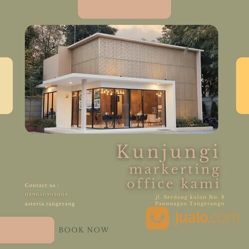 CLUSTER ASTERIA PANONGAN REAL TANPA DP LOKASI STRATEGIS PUSAT KOTA TANGERANG