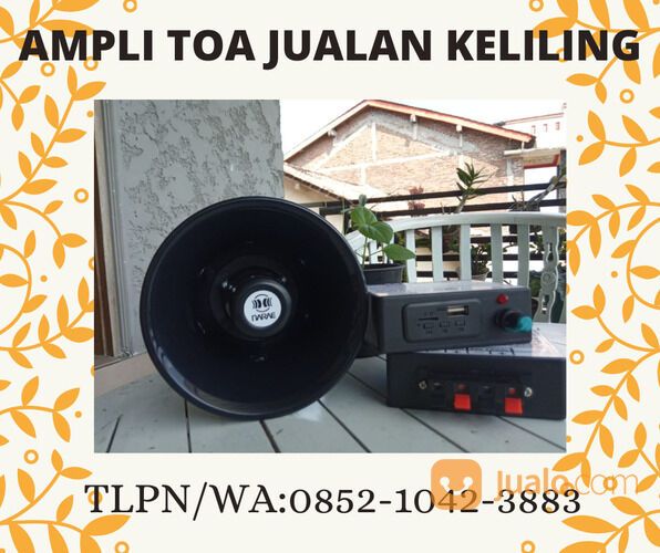 Speaker Toa Untuk Keliling Sanggau Kalimantan Barat Telp/WA 0852-1042-3883 Rahma EsKrim