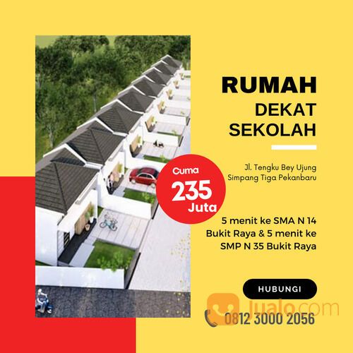 Rumah Di Tengah Kota Tengku Bey Ujung Tipe 40/95 235JT