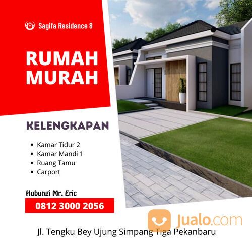 Rumah Di Tengah Kota Tengku Bey Ujung Tipe 40/95 235JT