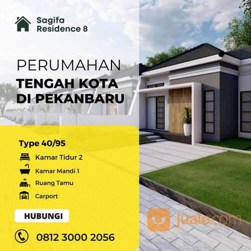 Rumah Di Tengah Kota Tengku Bey Ujung Tipe 40/95 235JT