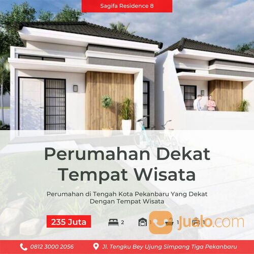 Rumah Murah Tengah Kota Tengku Bey Ujung Tipe 40/95 235JT