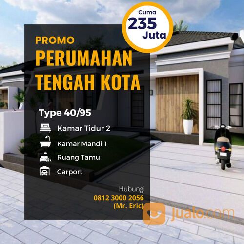 Perumahan Murah Tengah Kota Tengku Bey Ujung Tipe 40/95 235JT Sagifa Residence