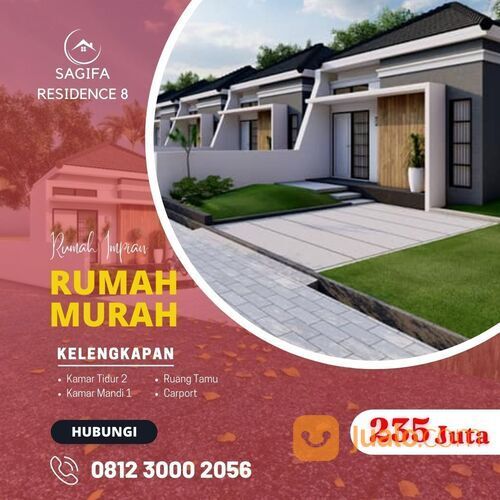 Perumahan Murah Tengah Kota Tengku Bey Ujung Tipe 40/95 235JT Sagifa Residence