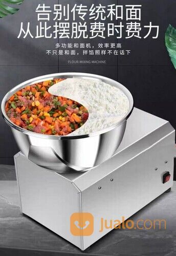 Mesin Pengaduk Adonan Elektrik Pengaduk Tepung Otomatis Dough Mixer