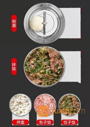 Mesin Pengaduk Adonan Elektrik Pengaduk Tepung Otomatis Dough Mixer