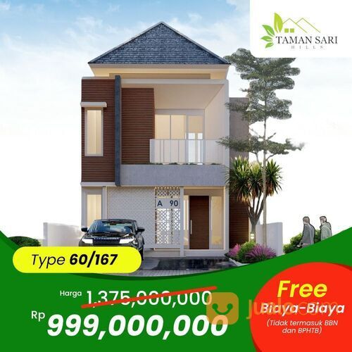 Rumah Syariah Nempel dengan Bukit Cimanggu City Bogor