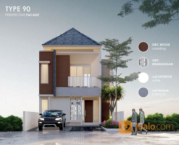 Rumah Syariah Nempel dengan Bukit Cimanggu City Bogor