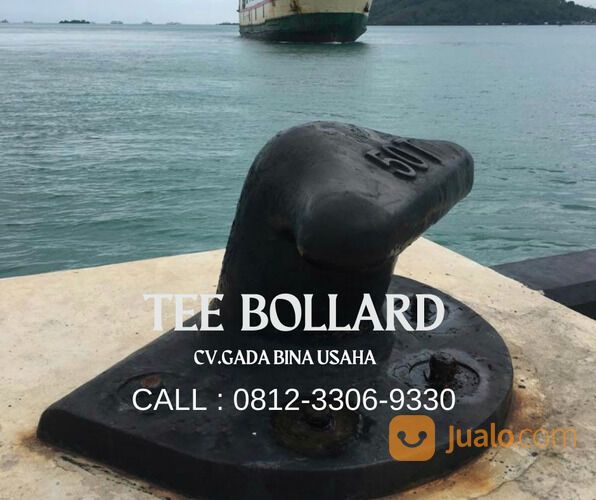Tee Head Bollard Bolder Dermaga Pelabuhan