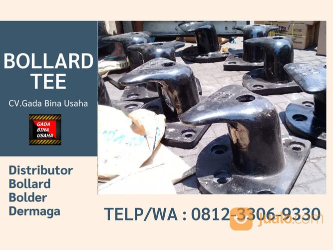 Tee Head Bollard Bolder Dermaga Pelabuhan
