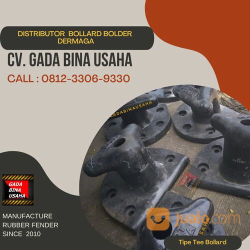 Tee Head Bollard Bolder Dermaga Pelabuhan