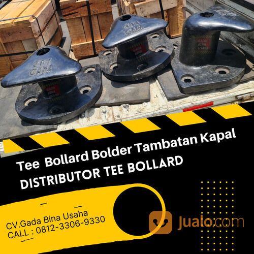 Tee Head Bollard Bolder Dermaga Pelabuhan