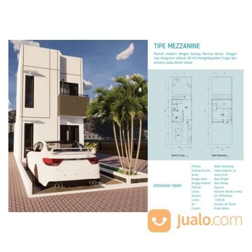 RUMAH CLUSTER SAKEENA RESIDENCE CIPUTAT TANGERANG SELATAN