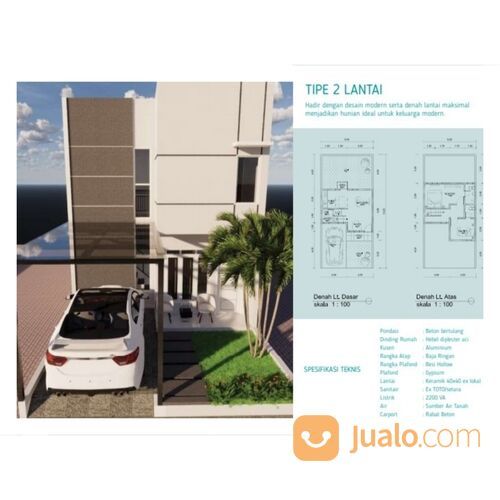 RUMAH CLUSTER SAKEENA RESIDENCE CIPUTAT TANGERANG SELATAN