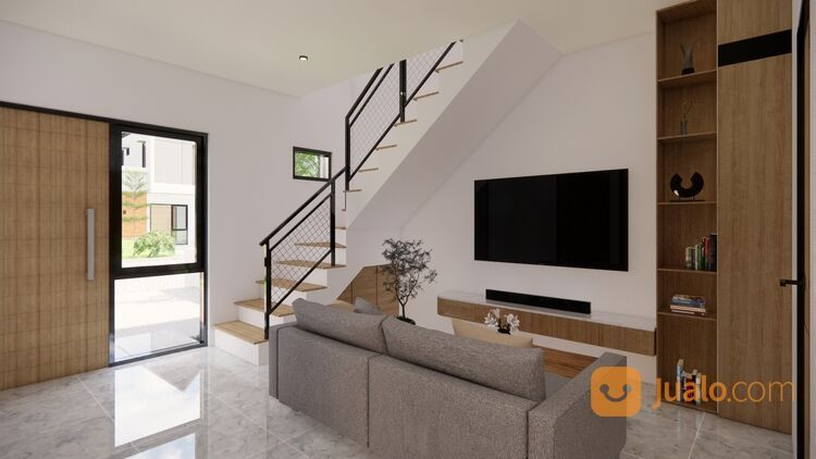 PERUMAHAN DI KEBAKKRAMAT DEKAT STASIUN KEMIRI 2 LANTAI DISKON 100 JUTA