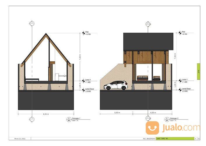 Rumah Syariah ala Villa view kota Bandung dari perbukitan Baleendah Bandung Selatan