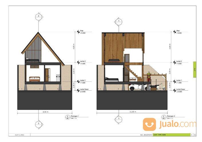 Rumah Syariah ala Villa view kota Bandung dari perbukitan Baleendah Bandung Selatan