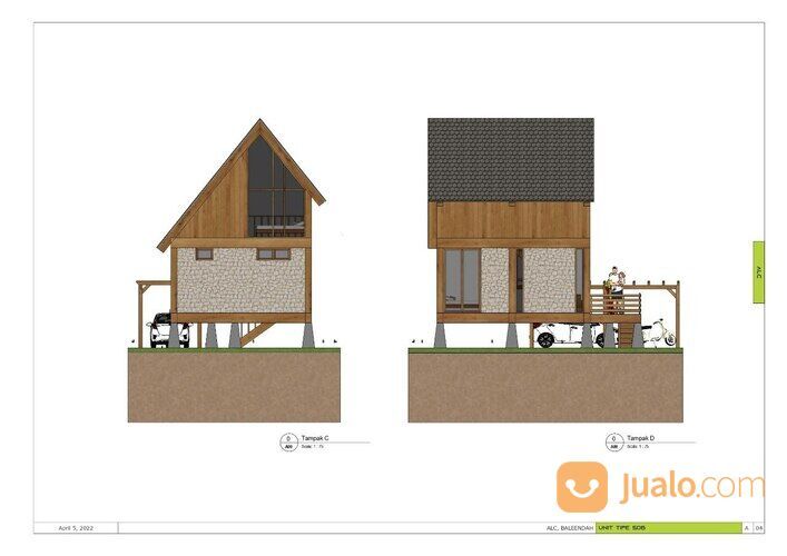 Rumah Syariah ala Villa view kota Bandung dari perbukitan Baleendah Bandung Selatan
