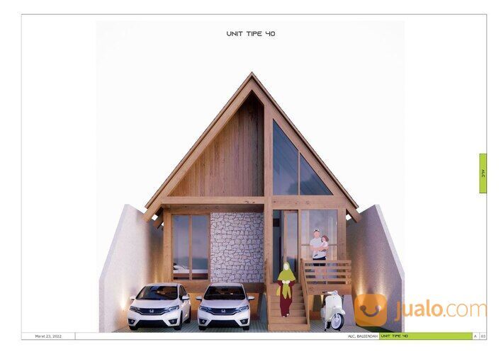 Rumah Syariah ala Villa view kota Bandung dari perbukitan Baleendah Bandung Selatan