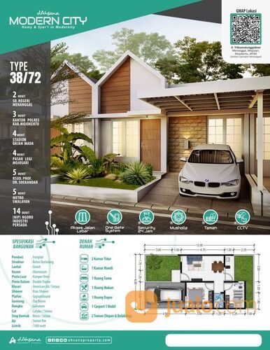 Perumahan Ahsana Mojosari dengan Garansi 10 Th dan FREE Smarthome System