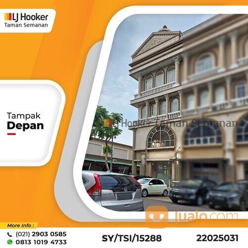 (TSI/15288) Ruko Fresh Market, Green Lake City, Tangerang, 6x15 m², 3½ Lt, PPJB