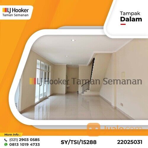 (TSI/15288) Ruko Fresh Market, Green Lake City, Tangerang, 6x15 m², 3½ Lt, PPJB